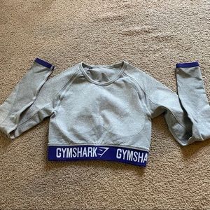 Gym Shark Flex Long Sleeve Crop Top